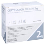 CEFTRIAXON Eberth 2 g Plv.u.LM z.Herst.e.Inf.-Lsg. 1 St