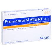 ESOMEPRAZOL Aristo 40 mg magensaftres.Hartkapseln 15 St
