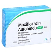 MOXIFLOXACIN Aurobindo 400 mg Filmtabletten 7 St