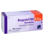Bisoprolol TAD 2,5 mg Filmtabletten 100 St