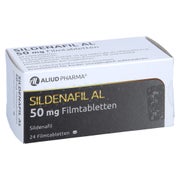 Produktabbildung: Sildenafil AL 50 mg Filmtabletten 24 St