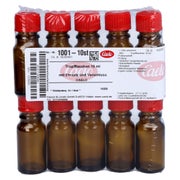 Tropfflasche 10 ml braun m.Einsatz+Versc 10 St