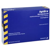 Apidra 100 E/ml Inj.-Lsg.i.e.Patrone 10X3 ml