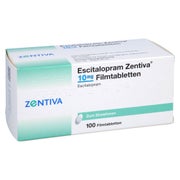 ESCITALOPRAM Zentiva 10 mg Filmtabletten 100 St