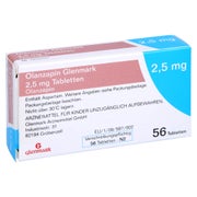 Olanzapin Glenmark 2,5 mg Tabletten 56 St
