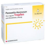 PAROXETIN Hormosan 33,1 mg/ml Tropfen z.Einnehmen 55,5 ml