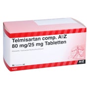 TELMISARTAN comp.AbZ 80 mg/25 mg Tabletten 56 St