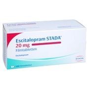 Escitalopram Stada 20 mg Filmtabletten 100 St