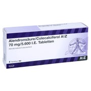 Alendronsäure/Colecalciferol AbZ 70 mg/5.600 I.E. 4 St