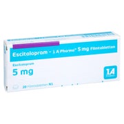 ESCITALOPRAM-1A Pharma 5 mg Filmtabletten 20 St