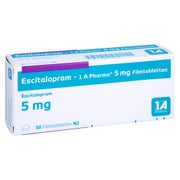 ESCITALOPRAM-1A Pharma 5 mg Filmtabletten 50 St