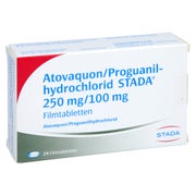 ATOVAQUON/Proguanilhydrochlorid STADA 250mg/100mg 24 St