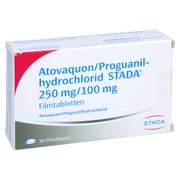 ATOVAQUON/Proguanilhydrochlorid STADA 250mg/100mg 36 St