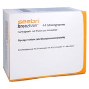 SEEBRI Breezhaler 44 Mikrogramm Hartk.m.Plv.z.Inh. 3X30 St