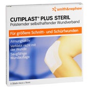Cutiplast Plus Steril 7,8x10 cm Verband 5 St