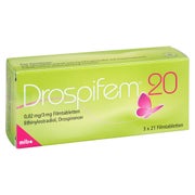 Drospifem 20 0,02 mg/3 mg Filmtabletten 3X21 St