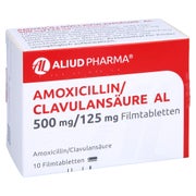 AMOXICILLIN/Clavulansäure AL 500mg/125mg 10 St