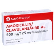AMOXICILLIN/Clavulansäure AL 500mg/125mg 20 St