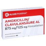 AMOXICILLIN/Clavulansäure AL 875mg/125mg 10 St