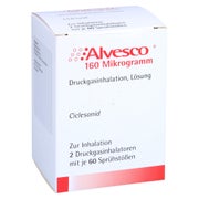 ALVESCO 160 µg 2x60 Hub Druckgasinhalation 2 St