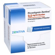RIVASTIGMIN Zentiva 9,5 mg/24 Std. transd.Pflaster 84 St