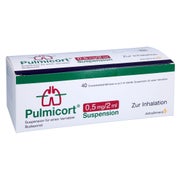 PULMICORT 0,5 mg/2 ml Suspension f.einen Vernebler 40X2 ml