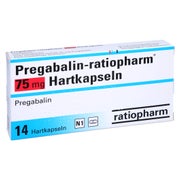Pregabalin-ratiopharm 75 mg Hartkapseln 14 St