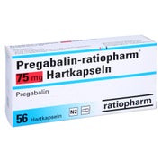 Pregabalin-ratiopharm 75 mg Hartkapseln 56 St