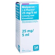 MELPERON-1A Pharma 25 mg/5 ml Lösung zum Einnehmen 300 ml