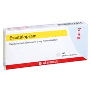 ESCITALOPRAM Glenmark 5 mg Filmtabletten 20 St