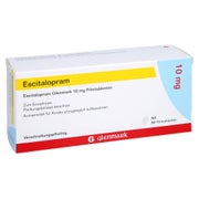 ESCITALOPRAM Glenmark 10 mg Filmtabletten 50 St