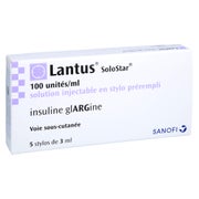 LANTUS 100 E/ml SoloStar Inj.-Lsg.i.e.Fertigpen 5X3 ml