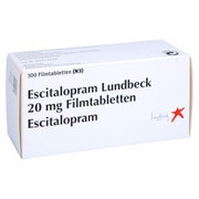 ESCITALOPRAM Lundbeck 20 mg Filmtabletten 100 St