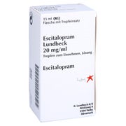 ESCITALOPRAM Lundbeck 20 mg/ml Tropfen z.Einnehmen 15 ml