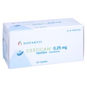 Certican 0,25 mg Tabletten 100 St