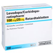 LEVODOPA/Carbidopa-ratiopharm 100 mg/25 mg Ret.-T. 200 St
