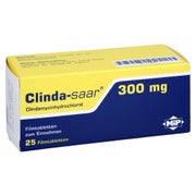 Clinda-saar 300 mg Filmtabletten 25 St