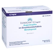 LUMIGAN 0,3 mg/ml Augentropfen im Einzeldosisbeh. 90X0,4 ml