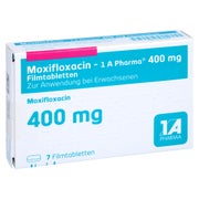 MOXIFLOXACIN-1A Pharma 400 mg Filmtabletten 7 St