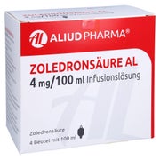 ZOLEDRONSÄURE AL 4 mg/100 ml Infusionslösung 4 St