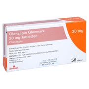 Olanzapin Glenmark 20 mg Tabletten 56 St