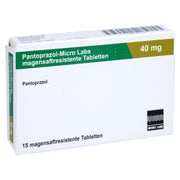 PANTOPRAZOL Micro Labs 40 mg magensaftr.Tabletten 15 St