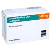 GABAPENTIN Micro Labs 400 mg Hartkapseln 50 St
