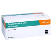 GABAPENTIN Micro Labs 400 mg Hartkapseln 200 St