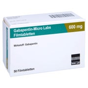GABAPENTIN Micro Labs 600 mg Filmtabletten 50 St