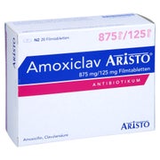 AMOXICLAV Aristo 875 mg/125 mg Filmtabletten 20 St