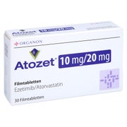 Atozet 10 Mg/20 mg Filmtabletten 30 St