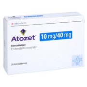Atozet 10 Mg/40 mg Filmtabletten 30 St