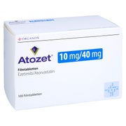 Atozet 10 Mg/40 mg Filmtabletten 100 St