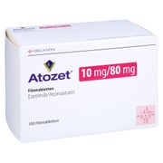 Atozet 10 Mg/80 mg Filmtabletten 100 St